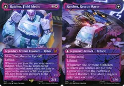 Ratchet, Field Medic // Ratchet, Rescue Racer - Extended Art BOT NM MTG - Image 1