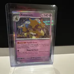 Alakazam MEP 003, Mega Evolution Stamped, Prerelease Pokemon Tcg Promo - NM - Image 1