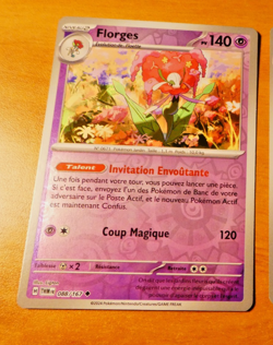 POKEMON MASCARADE CREPUSCULAIRE CARD REVERSE HOLO CARTE 088/167 FR TWM NM 2024 - Image 1