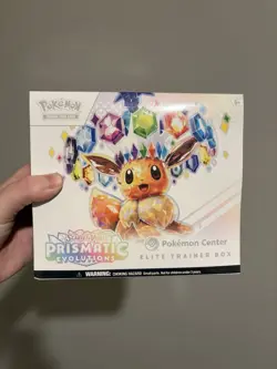 Prismatic Evolutions Pokemon Center Elite Trainer PC ETB Sealed NEW - Image 1