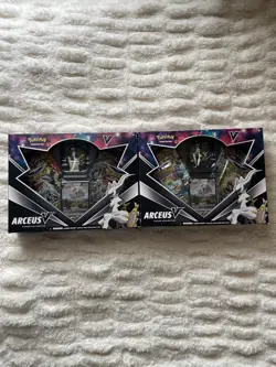 Pokemon Arceus v Figure Collection Box Factory Sealed 2 Boxes LOT 2x - Image 1