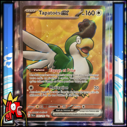 Carte Pokemon : Tapatoes EX 247/193 - PAL Evolutions a Paldea - SAR - NEUF - FR - Image 1