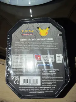 Pokemon Lance’s Charizard V Celebrations 25th Anniversary Tin - New Sealed - Image 2