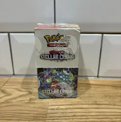 Pokemon TCG: Scarlet & Violet - Stellar Crown Half Booster Box, 18 Packs - Image 1