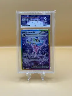 Pokemon TCG: Espeon ex 155/131 - SV Prismatic Evolutions SIR - Ace 9 - Image 1
