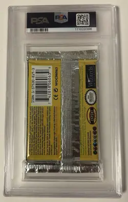 1999 Pokemon Jungle Unlimited (Thick Square) - Flareon Booster Pack PSA 10 - Image 2
