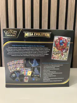 Pokemon TCG Mega Evolution Pokemon Center Lucario Elite Trainer Box - Sealed - Image 3