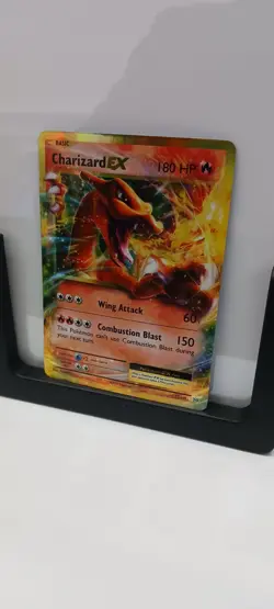 Pokemon TCG Charizard-EX Evolutions Holo Rare Card 12/108 NM - Image 2