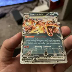 2024 Pokemon SV Paldean Fates PAF EN Charizard ex #054/091 - Image 3