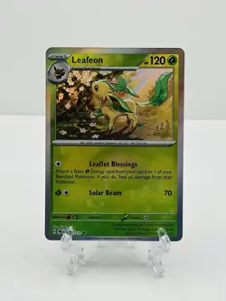 ??Pokemon TCG-Leafeon-Poke Ball Pattern-005/131-Sv: Prismatic Evolutions-M/NM?? - Image 1