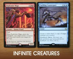 3 Different Commander Infinite 2 Card Combos *Magic MTG Set* (Blue / Red) - Image 2