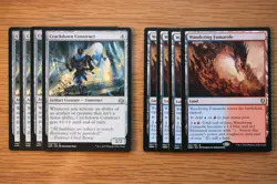 Infinite Size +1/+1 Creature Combo / Fumarole Crackdown (Blue Red) MTG Set - Image 2