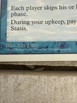 Stasis 5th Edition MTG Magic the Gathering LP Fast Shipping - Image 2