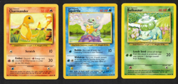 Pokemon Base Set Starter (3 Karten) - English - Charmander / Squirtle / Bulbasau - Image 1