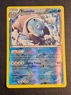 Pokemon TCG - Blastoise 16/101 Reverse Holo Plasma Blast - Image 1