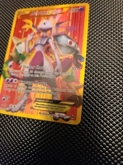 Pokemon TCG Mewtwo EX 164/162 XY Breakthrough 2015 Full Art Secret Card NM - Image 4