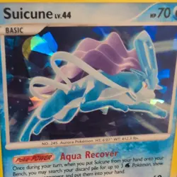 Suicune - (Cracked Ice Holo) 019/132 Pokemon Card LP - Image 2