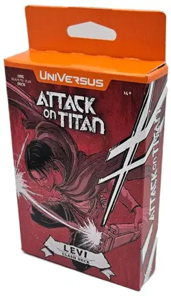 UniVersus Attack On Titan: Levi CLASH DECK Complete Ready To Play Deck 61 Cards - Image 2