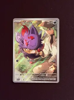N's Zorua 189 Promo SV: Pokemon Scarlet & Violet Promo Cards - NM - Image 1