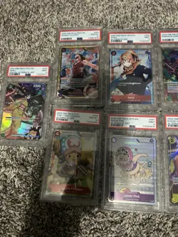 One Piece TCG Graded Card Lot English - Image 2
