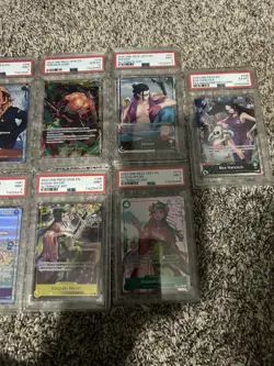 One Piece TCG Graded Card Lot English - Image 3