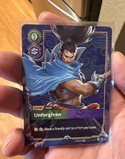 Riftbound YASUO Unforgiven METAL Card Houston Prize Wall Exclusive Promo 1 of 35 - Image 1