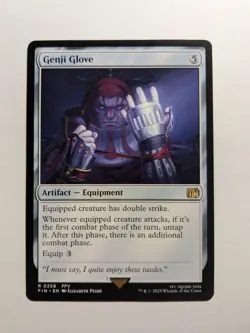 MTG Genji Glove Final Fantasy Regular 0258 Non-Foil - Image 1