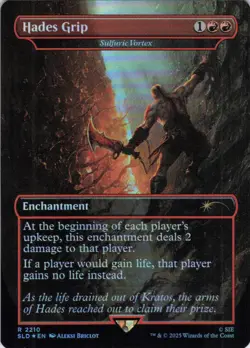 MTG Hades Grip (2210) | NM Foil | Secret Lair God of War {SLD} - Image 2