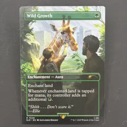 Wild Growth 7049, Non-Foil, Last of Us Secret Lair, Magic MTG NM - Image 1