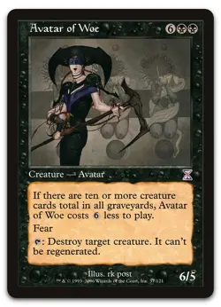 Avatar of Woe #37 (LP) Timeshifted TSB Magic MTG - Image 1
