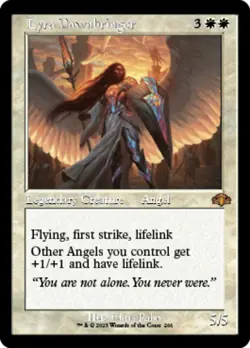 Near Mint x 1 Lyra Dawnbringer - Retro Frame Dominaria Remastered Variants - Image 1
