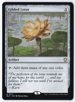 Gilded Lotus R Commander: Bloomburrow 271 NM - Image 1