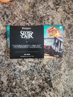 MTG Secret Lair Twisted Metal: Sol Ring Foil Sealed - Image 1