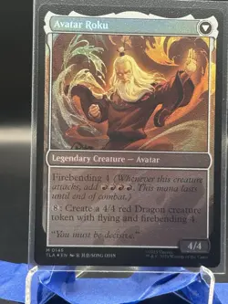 The Legend Of Roku Foil: Avatar The Last Airbender MTG - Image 2