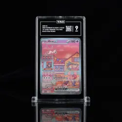 TAG 9 - Pokemon 2023 Mew ex #053 Full Art Black Star Promo Scarlet & Violet 151 - Image 1