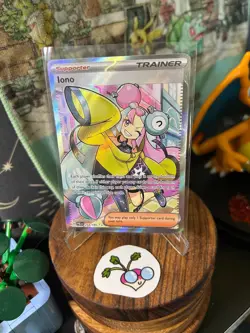 Pokemon TCG - Iono (Holo) - Paldea Evolved - 254/193 - Ultra Rare - Image 1