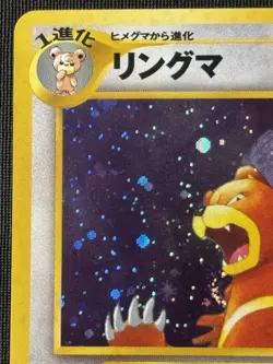 Pokemon Ursaring No. 217 Holo Rare Japanese Neo Discovery Crossing the Ruins - Image 3