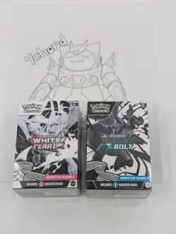 Pokemon TCG: Black Bolt and White Flare Booster Bundle | Lot Of 2 | Sealed NEW - Image 2