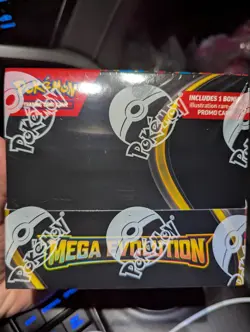 POKEMON MEGA EVOLUTION BOOSTER BOX FACTORY SEALED NEW 36 PACKS - Image 1