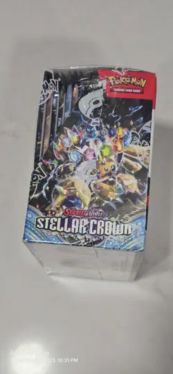 Pokemon TCG Stellar Crown SV07 Booster Box Sealed, 36 Packs - Image 4