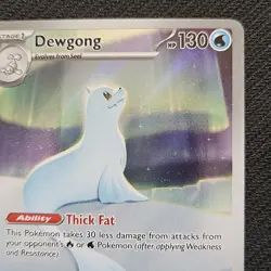Pokemon Mega Evolution Phantasmal Flames Dewgong 097/094 Illustration Rare IR - Image 3