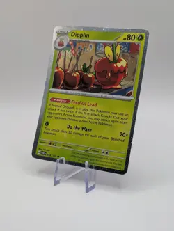 Pokemon TCG - Dipplin 018/167 - Twilight Masquerade - Cosmos Holo NM - Image 2