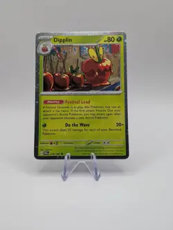 Pokemon TCG - Dipplin 018/167 - Twilight Masquerade - Cosmos Holo NM - Image 3