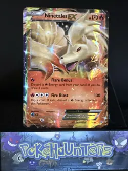 Pokemon Card Ninetales EX 13/83 Generations Holo Rare L/P - Image 1
