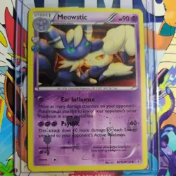 Meowstic - RC15/RC32 - Pokemon Generations Radiant Collection Uncommon Card NM - Image 1