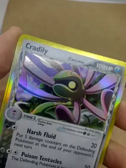 Cradily Delta Species 2/110 EX Holon Phantoms Pokemon Trading Card Holo Ex - NM - Image 4