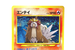 Pokemon TCG Entei Holo #244 Neo Revelation 2001 Japanese Vintage Pokemon Card - Image 4