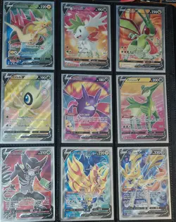 Pokemon Holiday Bundle 18 Card LOT + 6 Phantasmal Flames Blister Packs - Image 3
