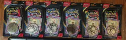 Pokemon Holiday Bundle 18 Card LOT + 6 Phantasmal Flames Blister Packs - Image 4