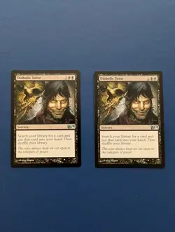 MTG Diabolic Tutor X2: Core Set 2014 #95 - NM+ - Image 1